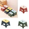 Thickened Folding Step Stool Plastic Foldable Stool Portable Small Benches  Adults