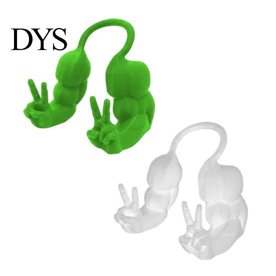Humorous Pet Accessories 2Pcs Funny Cat Muscle Arms, Hilarious Cosplay 3D Printed Comfortable Costume Peace Gesture Lightweight Shoulder Attachment