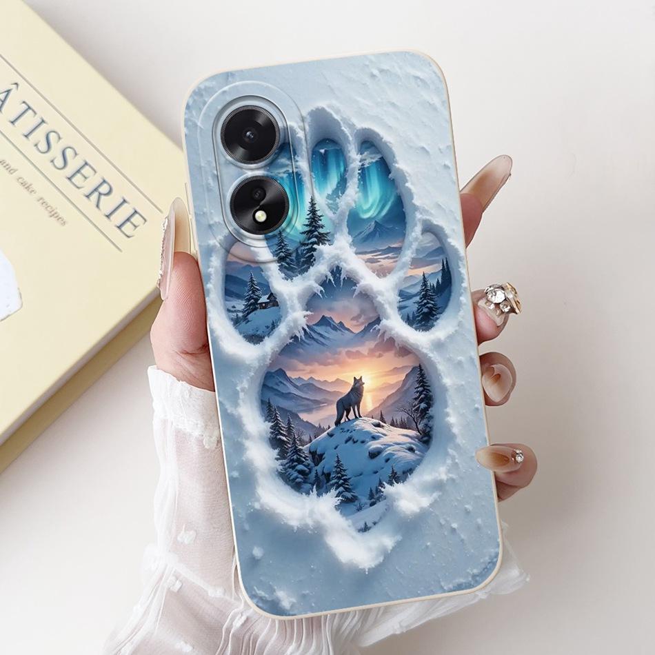 Для OPPO A18 A38 Новый модный чехол с рисунком «Пляж на закате» Для OPPO A18 A38 CPH2579 CPH2591 Мягкие силиконовые чехлы для телефона