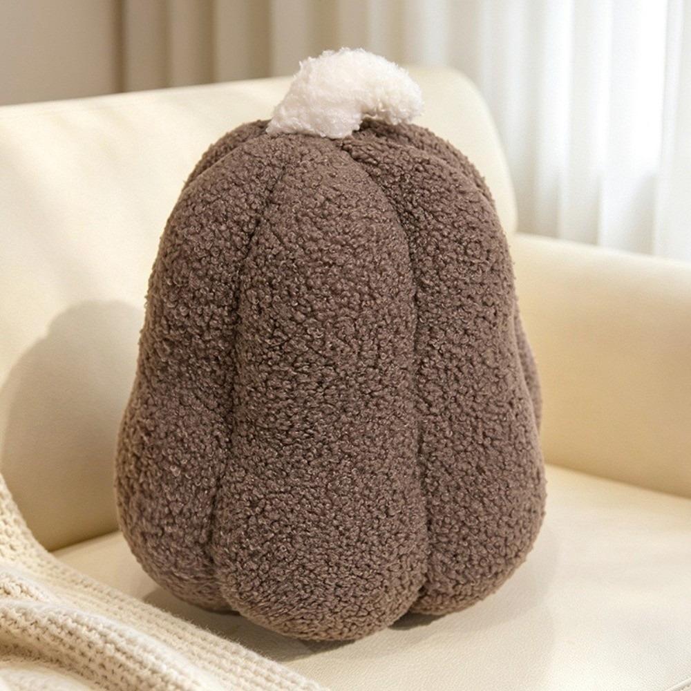 30cm Pumpkin Plush Pillow Red Stuffed Plushie Cute Plant Stuffed Doll Party Prop