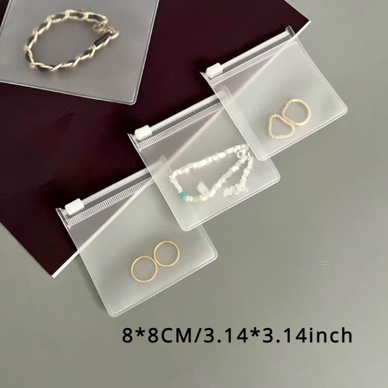 10 шт., сумка для хранения ювелирных изделий, браслет, серьги, портативный пылезащитный органайзер