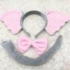 Cute Little Flying Elephant Plush Hair Hoop Suitable for Photo Shooting and Festival Makeup for Ideal Gift for Children