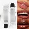 Transparent Tube Colorless Moisturizing Lip Oil, Reducing Lip Lines and Hydrating.