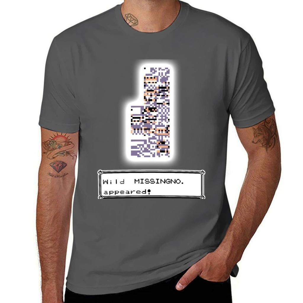 Missingno TShirt Casual Graphic Print Tee