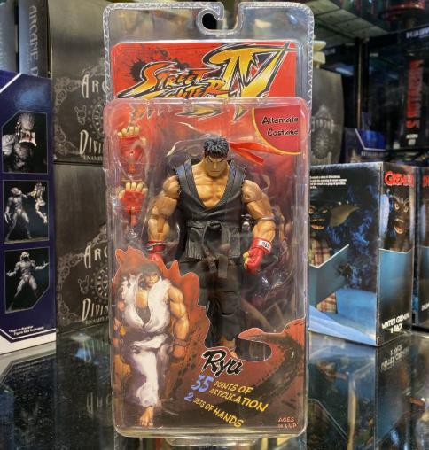 Street Fighter CHUN LI RYU Ken Guile Akuma Articulated PVC Action Figure Collectible Model Toys