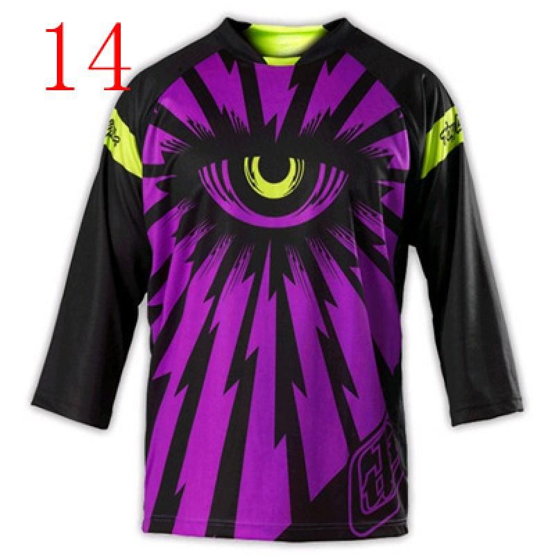 Mens Cycling Jersey Short Sleeve Quick Dry Breathable Mountain Bike Riding Top Sportswear