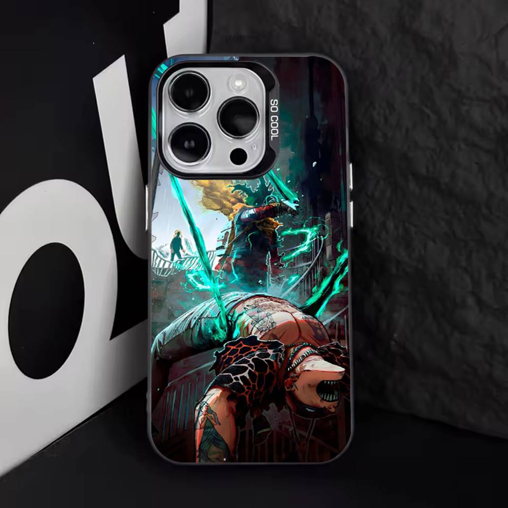 My Hero Academia D-Deku Phone Case For iPhone 17,16,15,14,13,12,11,Pro,Max,Plus,E,Air,Mini Black Tpu Cover