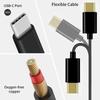 Type C to USB C Cable Splitter 1 in 6 out USB C Extension Adapter Wire Phone Tablet Gamepad for Switch Charging Plug Cord
