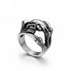 Skull Rings for Men Stainless Steel Skull Biker Rings High Quality Halloween Jewelry
