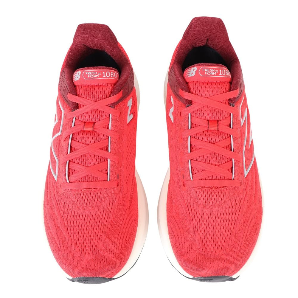 Кроссовки для бега New Balance Fresh Foam X1080 v13 Красные M1080Z132E Кроссовки Ходьба Бег Амортизация (Красный/25.0/Мужской)