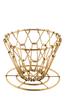 KIKKERLAND Brass Collapsible Coffee Dripper Brass Collapsible Coffee Dripper KCU170