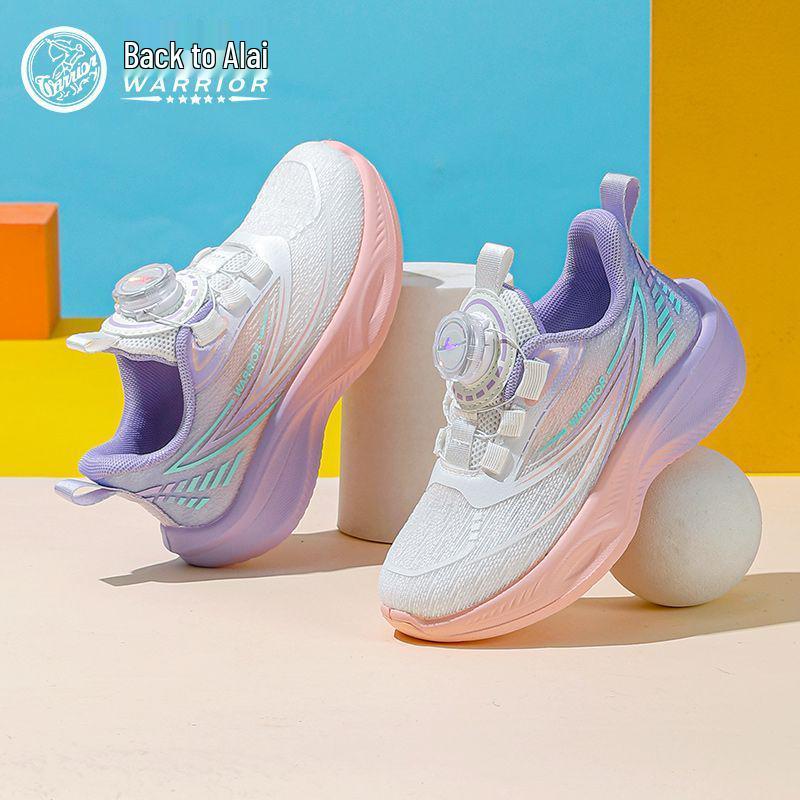 Warrior Kids' Running Shoes: 2025 Fall/Winter Warm Versatile Sports Shoes for Girls & Boys