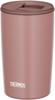 Thermos Vacuum Insulated Tumbler with Milk MBW Lid, 400ml, Brown, JDP-401