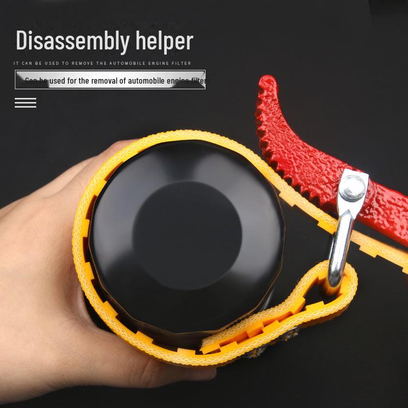 Универсальный регулируемый цепной ключ для масляного фильтра