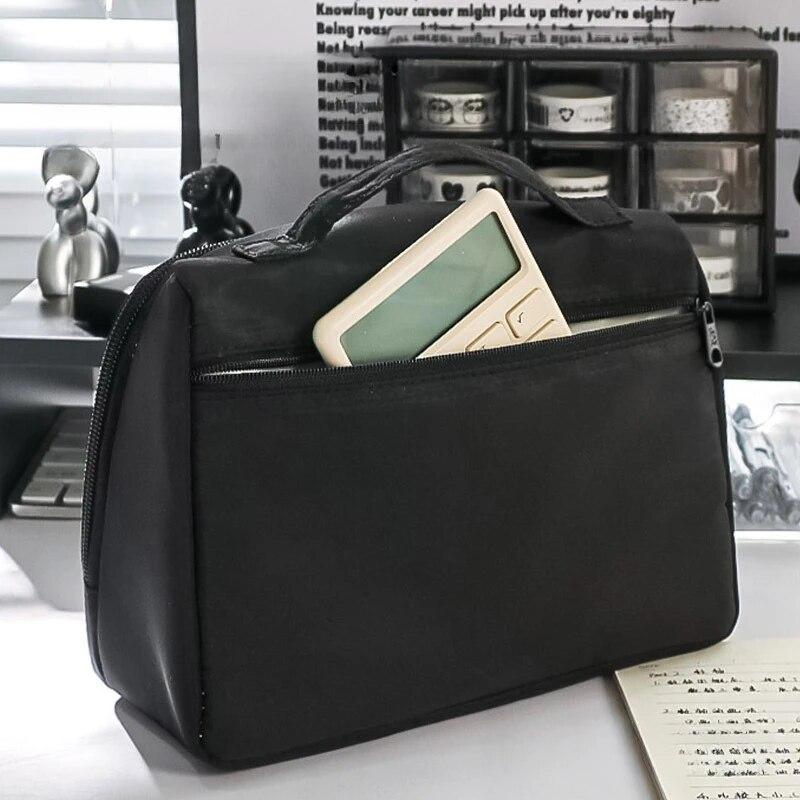 9-слойный пенал большой емкости красивый холщовый многофункциональный пенал школьные принадлежности и канцелярские принадлежности