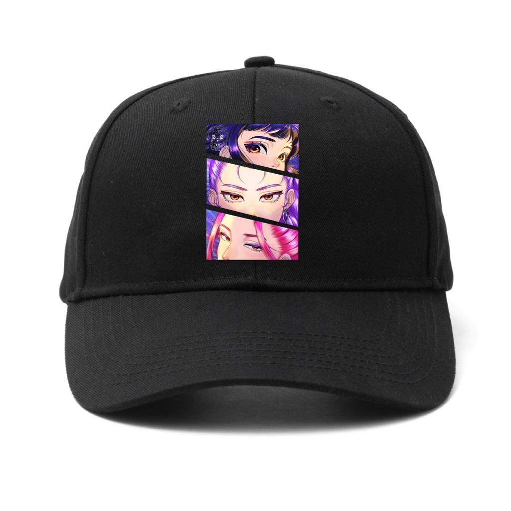 Kpop Шляпа Охотника на Демонов Буква A-Z Бейсболка для Женщин Летняя Регулируемая Солнцезащитная Шляпа Аниме Милая Ретро Солнцезащитная Шляпка Взрослый Головной Убор Подарок