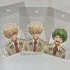Hiroaka Jump Shop Die-cut Sticker Bakugo Midoriya Batch