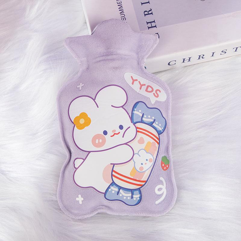 Portable Cartoon Water-Filled Hand Warmer - Mini Baby Hot Water Bag