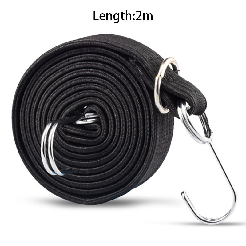 Bicycle Accessories Elastics Rubber Luggage Rope Cord Hooks Bikes Rope Bicycle Luggage Roof Rack Strap Fixed Band Hook