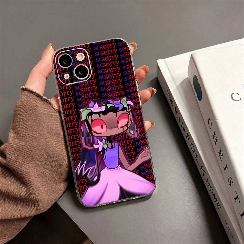 Чехол для телефона Bassie B-Bloomington D-Dandys World для iPhone 17, 16, 15, 14, 13, 12, 11 Plus, Pro Max Мягкий прозрачный чехол