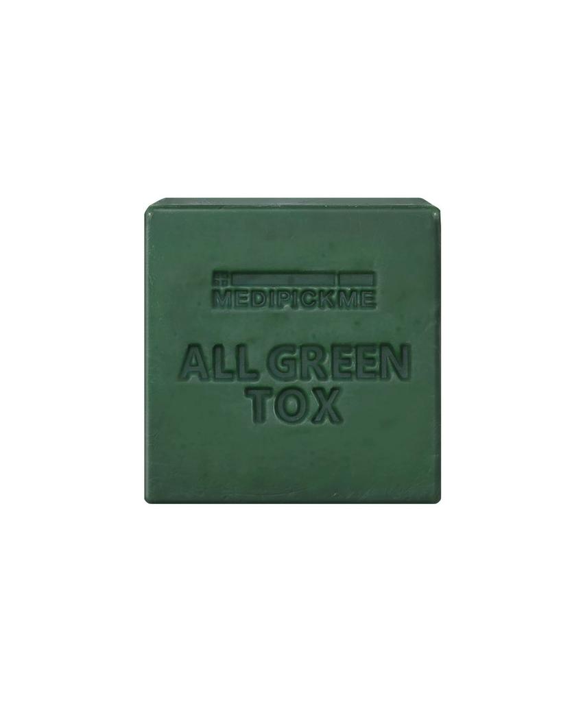 Мягкокислотный Cica All Green Tox Solution Магическое BHA Очищающее мыло 90 г