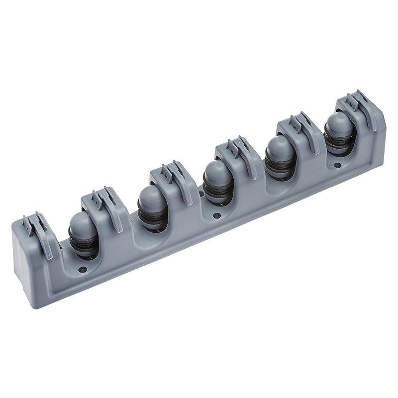 SHGO-Настенное Хранение Метлы С Крючками И Пазами Для Держателя Швабры Или Органайзера Инструментов Для Дома, Гаража, Сада, Прачечной, Кухни