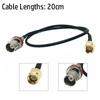 SMA Male To BNC Female Connector RG174 Adapter Antenna Signal Cable