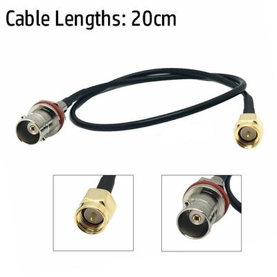 SMA Male to BNC Female Connector RG174 Адаптер Антенный Сигнальный Кабель