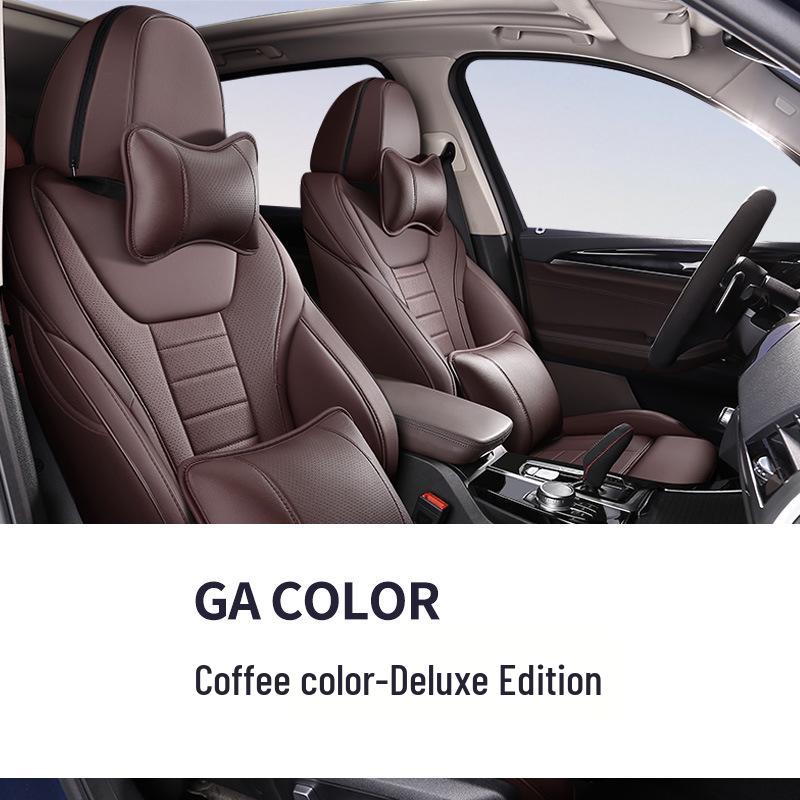 Fits 2018-2020 BMW X3: Genuine Leather Seat Cushion for All Seasons, Five-Seater.