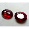 Natural Red Ruby Loose Gemstone 60 ct Bloody Oval Pair 20x15 mm Size for Jewelry Making and Crafts