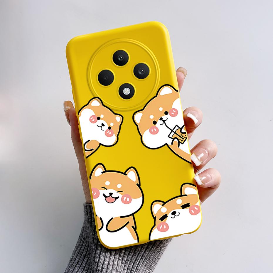 Чехол для OPPO Reno 12 FS 5G Медведь Лягушка Силиконовый Мягкий Чехол для Телефона для Oppo Reno 12 F Чехлы Reno12 FS Reno12FS 12 F 12F 12FS 4G 5G