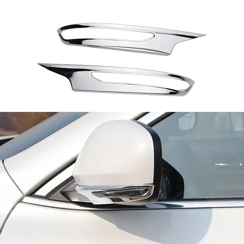 Car Rearview Mirror Cover for Renault Koleos 2017 2018 for Samsung QM6 2017 2018 Side Mirror Trim Decoration Sticker Accessories