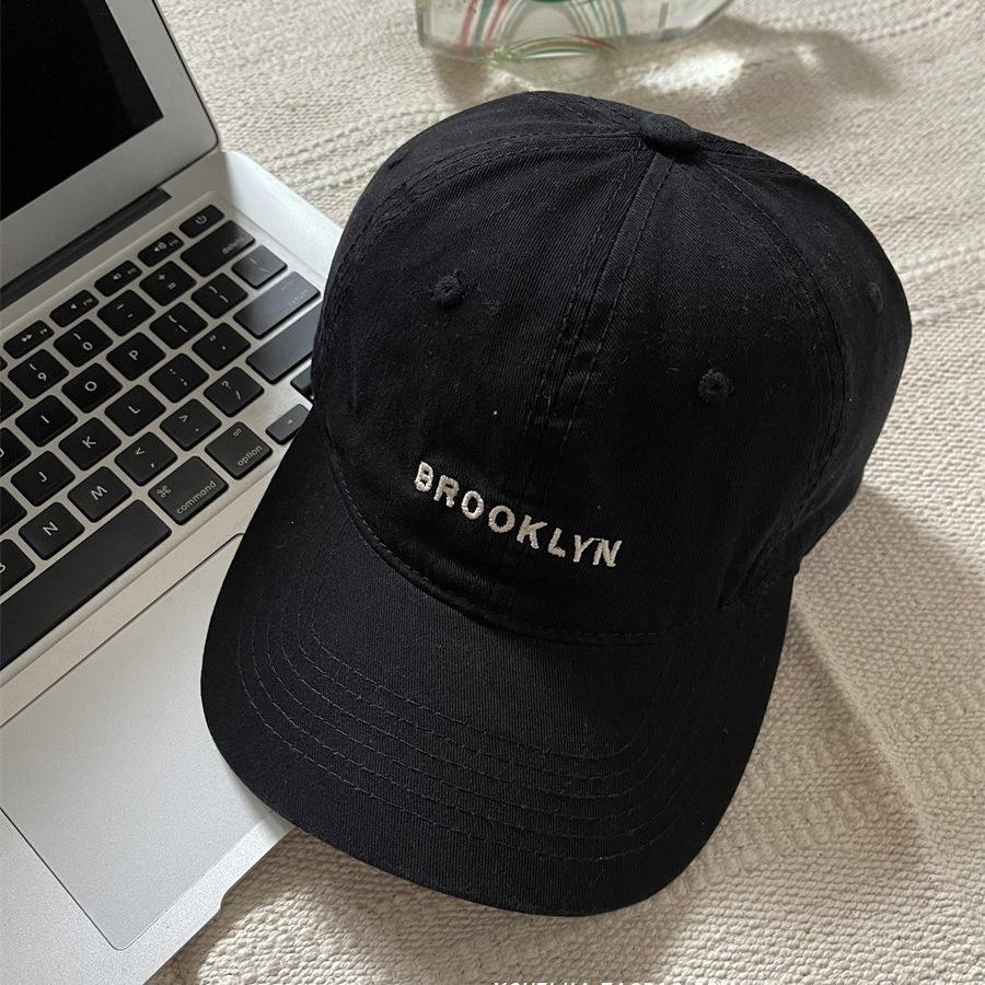 High-quality version baseball cap children's spring and summer new wide-brimmed big-faced deep-topped face small peaked cap men