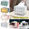 Симпатичная пластиковая коробка для салфеток, многофункциональная настольная коробка для салфеток для телевизора с подставкой для телефона, креативное хранилище, держатель для салфеток, лоток для бумаги