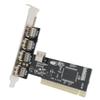 5-портовая USB 2.0 PCI-плата расширения, высокоскоростной PCIe-райзер-адаптер, USB-плата расширения для настольного компьютера