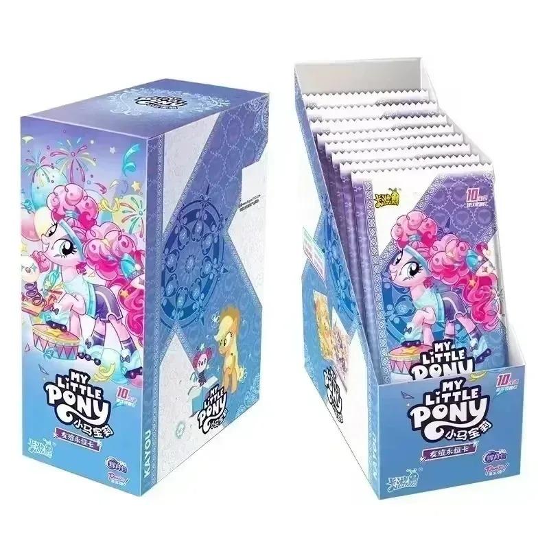 KAYOU Genuine My Little Pony Card Friendship Lasts Forever Fortune Arrive New Year Gift Box Anime Collection Cards Toys Gifts