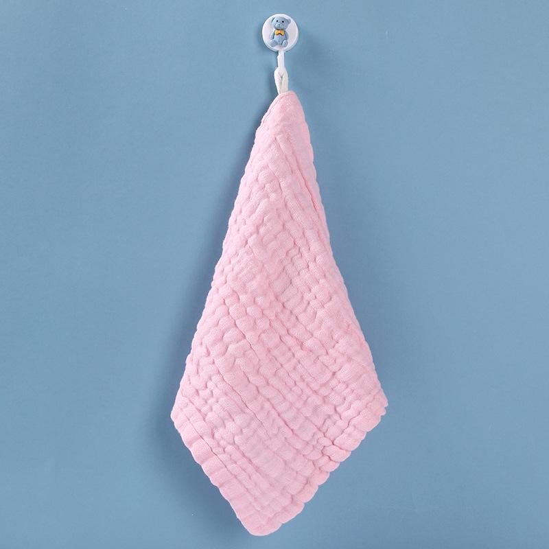 Мультяшное мягкое впитывающее 6-слойное детское марлевое банное полотенце - Детская махровая салфетка из чистого хлопка