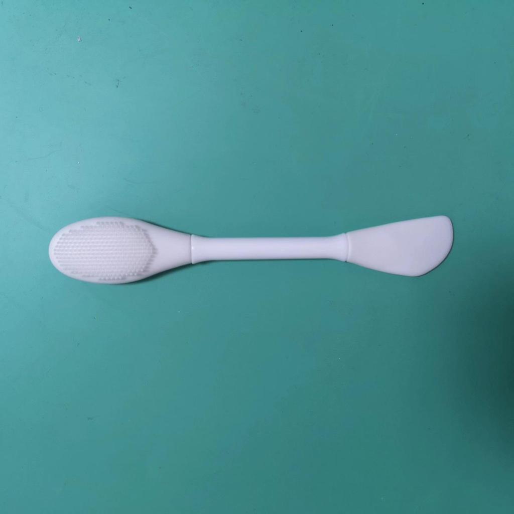 Двусторонняя силиконовая щеточка для лица для очищения, массажа, нанесения масок, подводки для глаз и многого другого