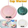 USB Smart Cup Warmer with 3 Temperature Settings Electric Beverage Warmer Coffee Cup Warmer for Coffee Milk Tea Beverage
