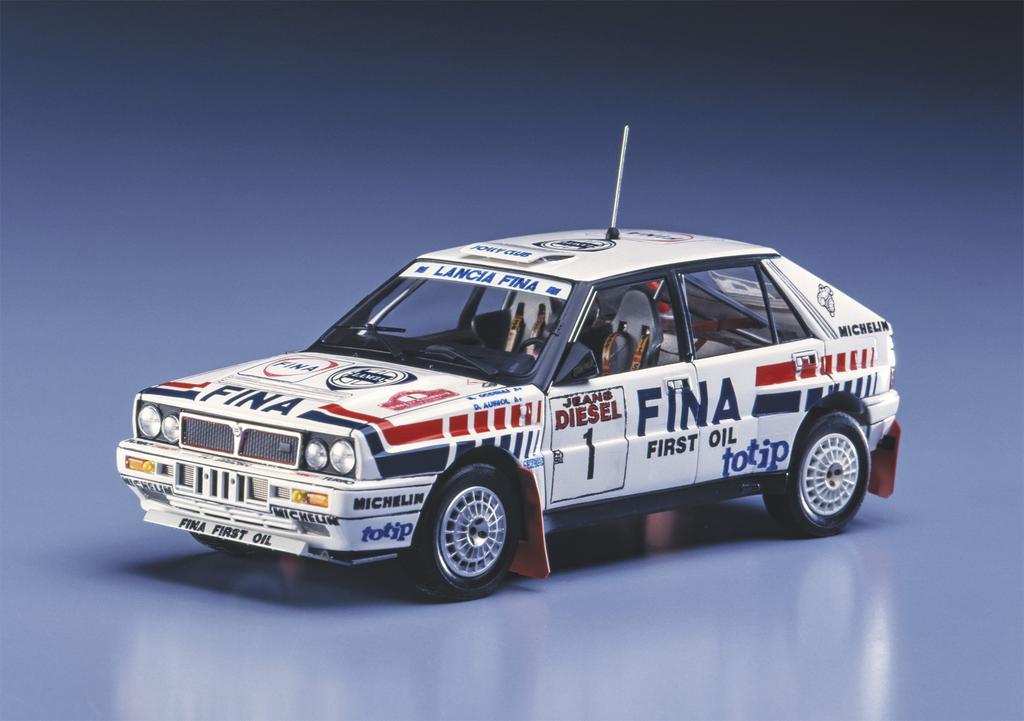 Hasegawa Lancia Delta HF 16v Ралли Сан-Ремо Пластиковая модель 20343 1/24