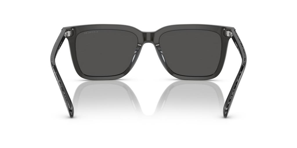 Солнцезащитные очки HC8385U CL910 ПРОЗРАЧНЫЕ ТЕМНО-СЕРЫЕ 54 [Coach]