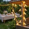 Solar Lawn Lights for Night Use Bird String Lights, Outdoor Waterproof Garden Light, Warm Glow LED Light Patio Balcony Decor Weatherproof Chain
