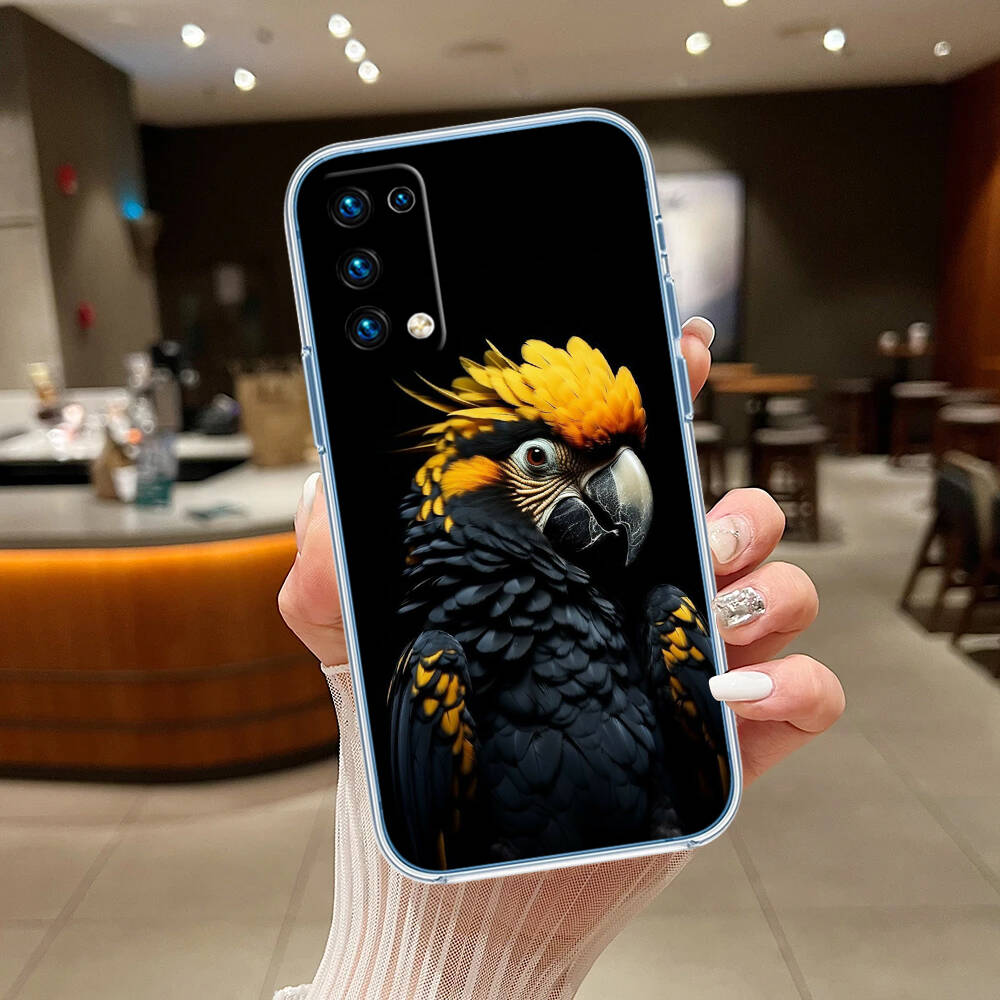 Parrot Phone Case for Motorola G14 G15 G24 G30 G31 G32 G34 G41 G42 G51 G52 G50 G60S G60 G62 G72 G71 G73 G84 G85 G200 E32
