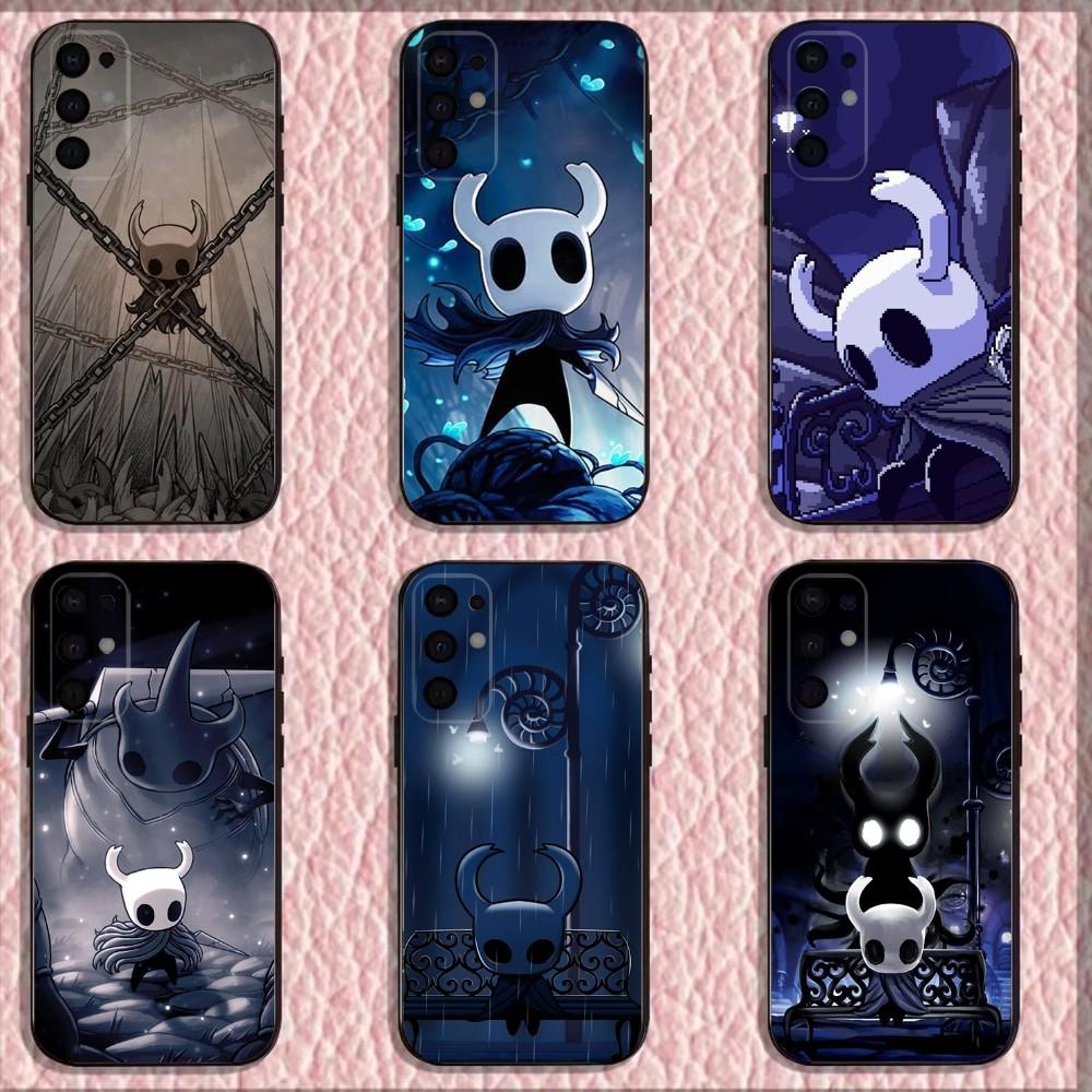 Чехол для телефона H-Hollow Knight для Samsung S25, S24, S21, S22, S23, S30, Ultra, S20, Plus, Fe, Lite, Note, 10, 9, 5G Черный