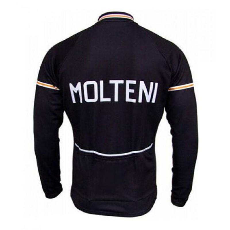 Long Sleeve Cycling Jersey Breathable Quick-Dry Stretch Fit Men Women Winter Use