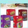 Uno Flip No Mercy Card Board Game Toy Family Party Prop Kids Gifts Iron Box