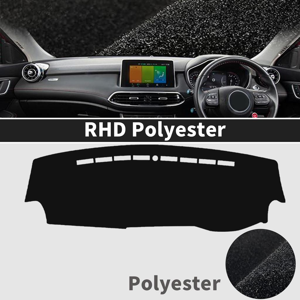 fit for MG HS EHS 2018- PHEV Dashmat Dashboard Cover Pad Accessories DashMat Sunshade Protective Carpet Car Leather