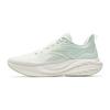 Cloud Feel Simple Versatile Rebound Height Increasing Lightweight Breathable Low Top Casual Running Shoes Women Sneaker White Green 922525537-4