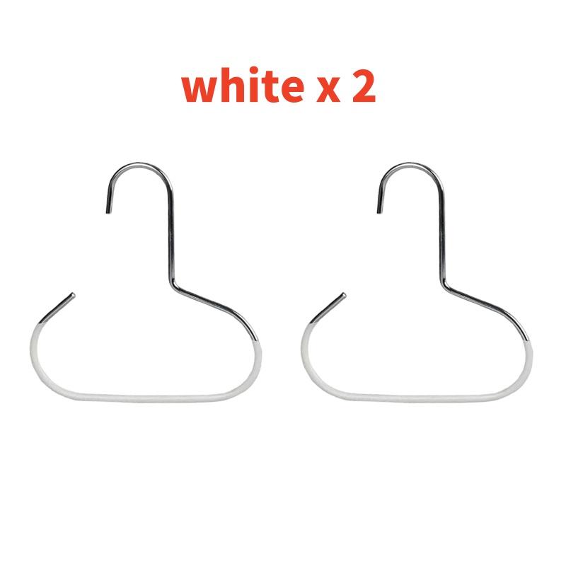 1/2/3/5pcs Circle Ring Hat Hanger Non-marking Non-slip Hat Storage Hook Closet Bedroom Saving Space Scarf Towel Tie Hanging Rack