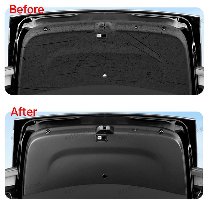 For New Tesla Model Y Juniper 2026 Tailgate Guard Mat Trunk Bumper Protector Anti Scratch Rear Cargo Liner Interior Accessories